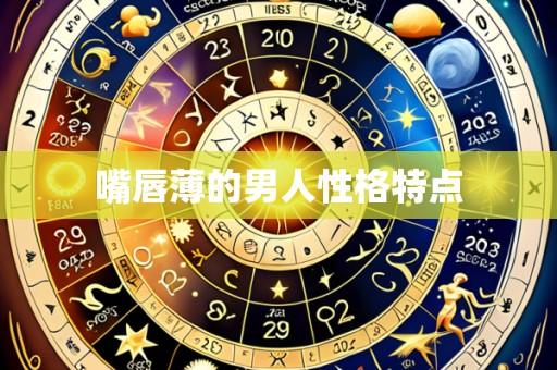 嘴唇薄的男人性格特点