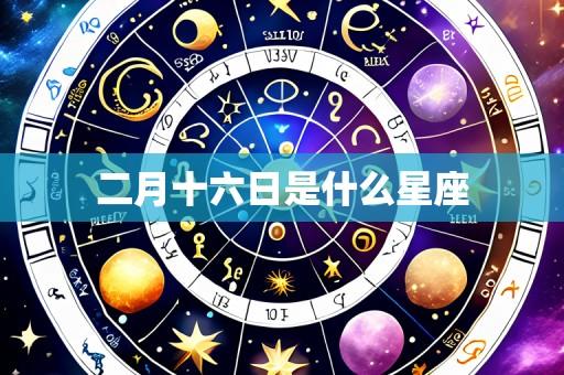二月十六日是什么星座