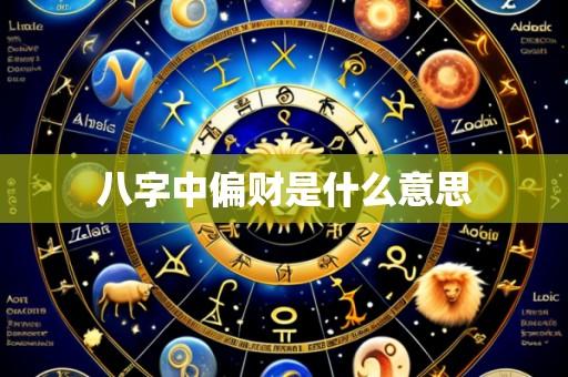 八字中偏财是什么意思