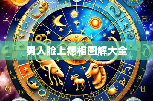 男人脸上痣相图解大全