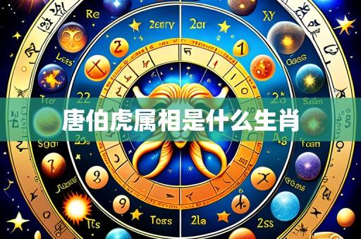 唐伯虎属相是什么生肖