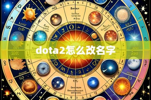 dota2怎么改名字