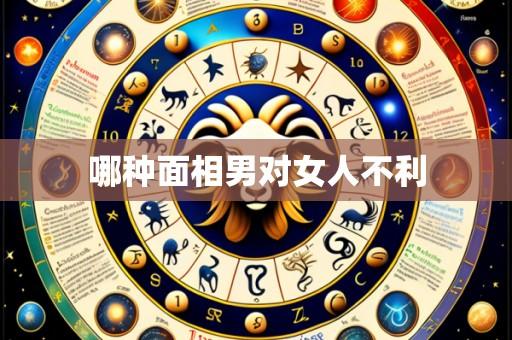 哪种面相男对女人不利