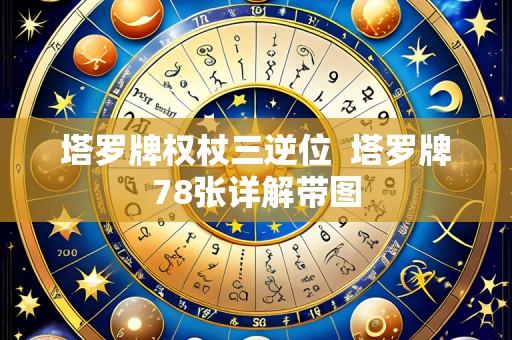 塔罗牌权杖三逆位 塔罗牌78张详解带图