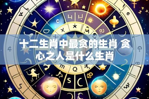 十二生肖中最贪的生肖 贪心之人是什么生肖