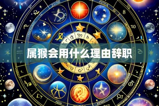 属猴会用什么理由辞职