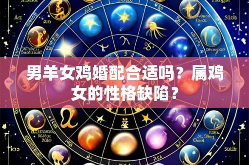 男羊女鸡婚配合适吗?属鸡女的性格缺陷?