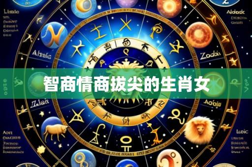 智商情商拔尖的生肖女