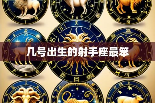 几号出生的射手座最笨