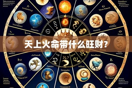 天上火命带什么旺财?