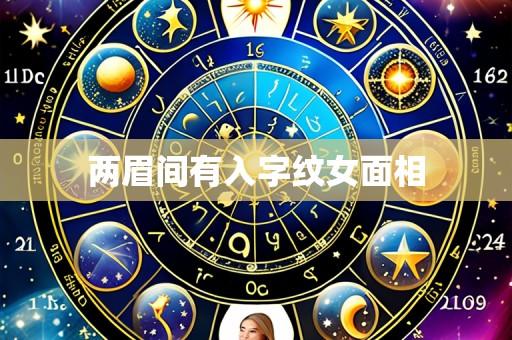 两眉间有入字纹女面相