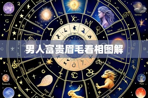 男人富贵眉毛看相图解