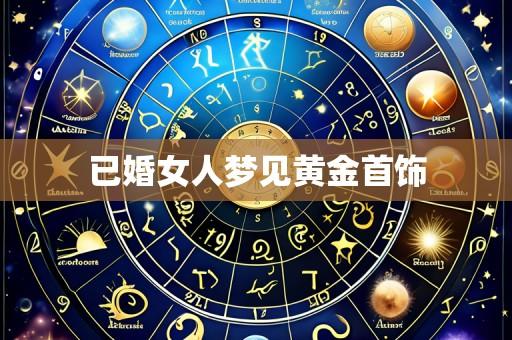 已婚女人梦见黄金首饰