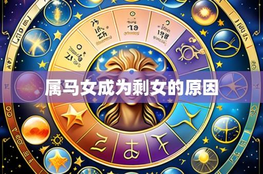 属马女成为剩女的原因