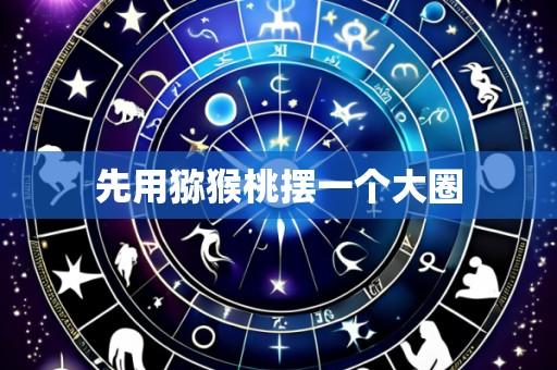 先用猕猴桃摆一个大圈