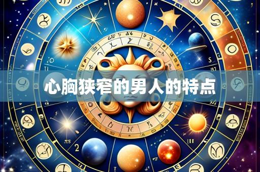 心胸狭窄的男人的特点