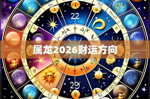属龙2026财运方向