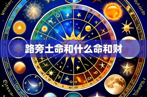 路旁土命和什么命和财