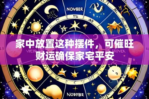 家中放置这种摆件,可催旺财运确保家宅平安