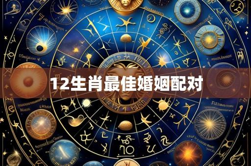 12生肖最佳婚姻配对