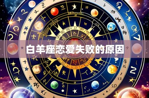白羊座恋爱失败的原因