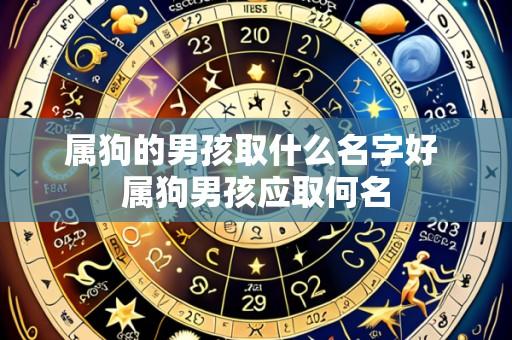 属狗的男孩取什么名字好 属狗男孩应取何名