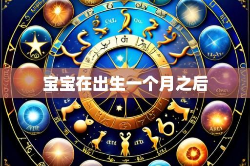 宝宝在出生一个月之后
