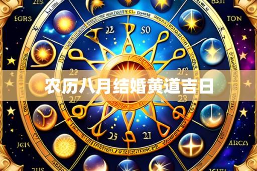 农历八月结婚黄道吉日