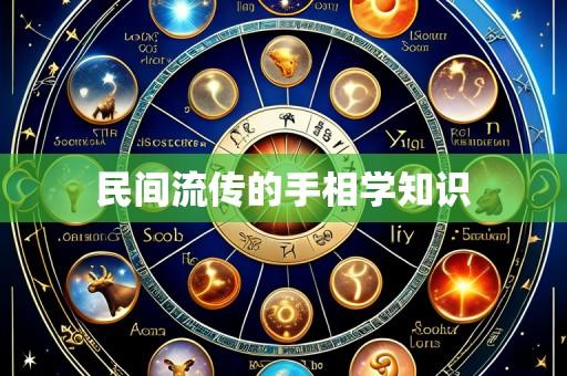 民间流传的手相学知识