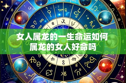 女人属龙的一生命运如何 属龙的女人好命吗
