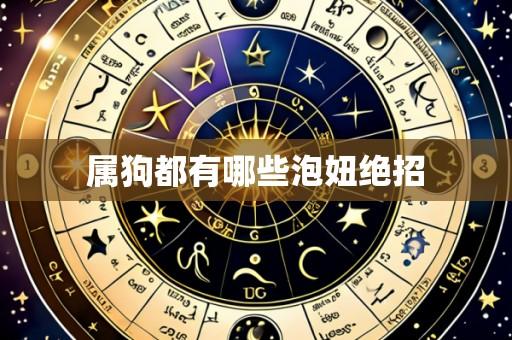 属狗都有哪些泡妞绝招