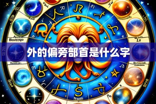 外的偏旁部首是什么字