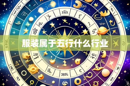 服装属于五行什么行业