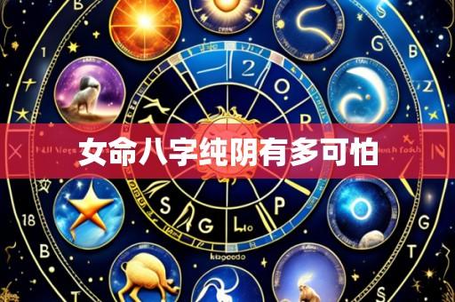 女命八字纯阴有多可怕