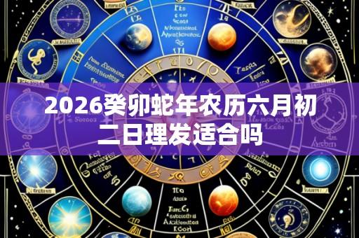 2026癸卯蛇年农历六月初二日理发适合吗