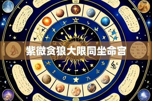 紫微贪狼大限同坐命宫