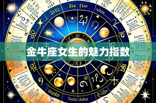 金牛座女生的魅力指数