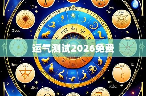 运气测试2026免费