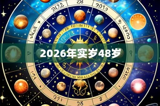 2026年实岁48岁