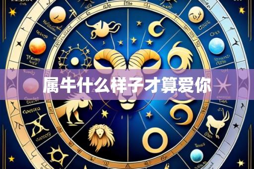 属牛什么样子才算爱你