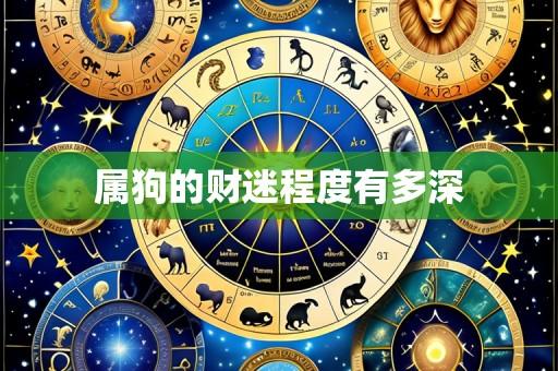 属狗的财迷程度有多深