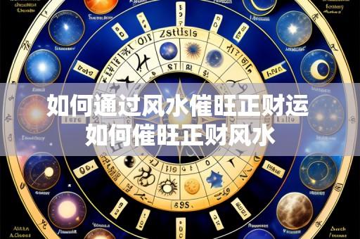 如何通过风水催旺正财运 如何催旺正财风水