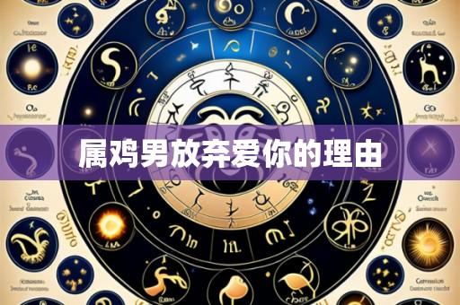 属鸡男放弃爱你的理由