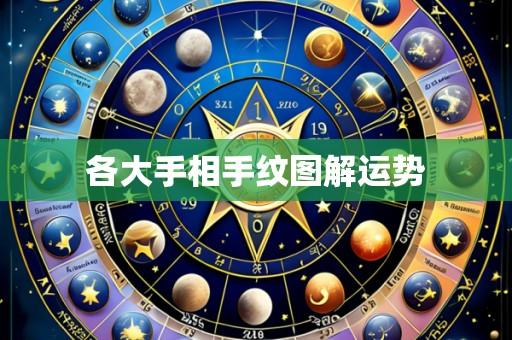 各大手相手纹图解运势