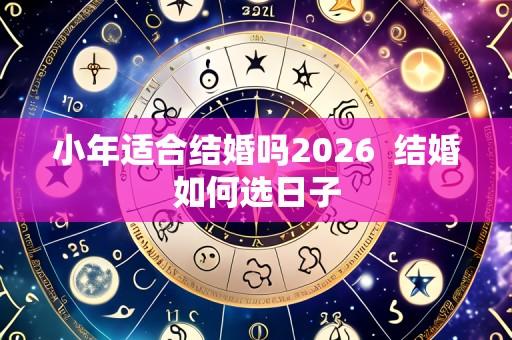 小年适合结婚吗2026  结婚如何选日子