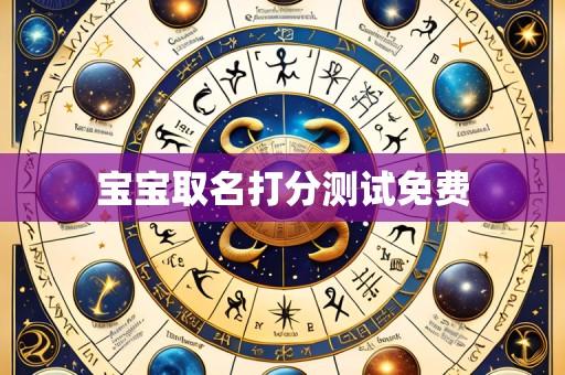 宝宝取名打分测试免费