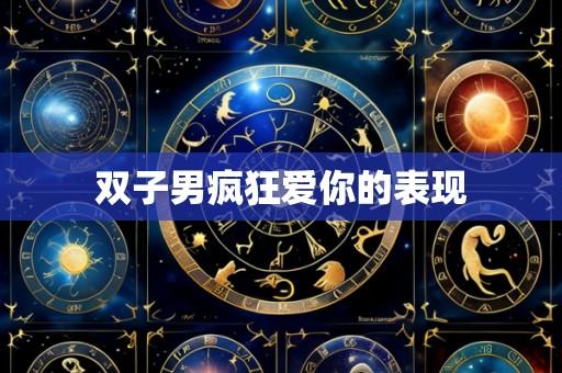 双子男疯狂爱你的表现