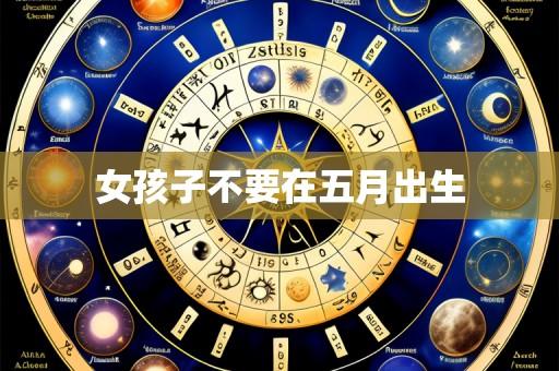 女孩子不要在五月出生