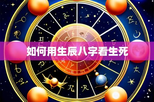 如何用生辰八字看生死