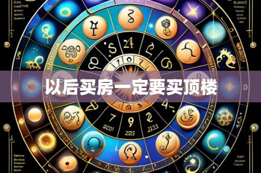 以后买房一定要买顶楼